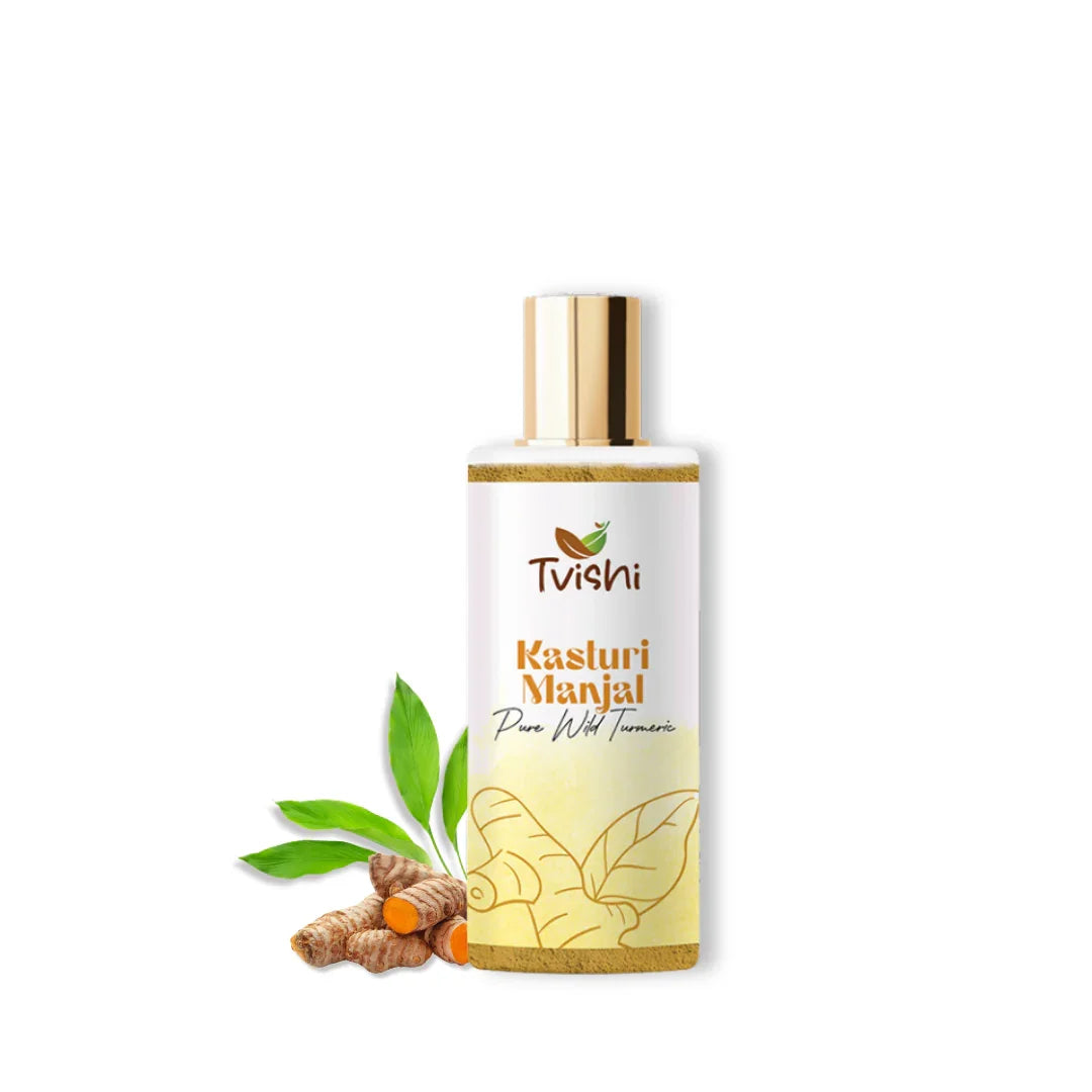 Kasturi Manjal Powder 50 gms - Tvishi Skincare