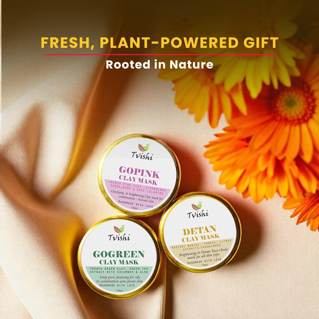 Clay Mask Minis (Potli Pouch free)