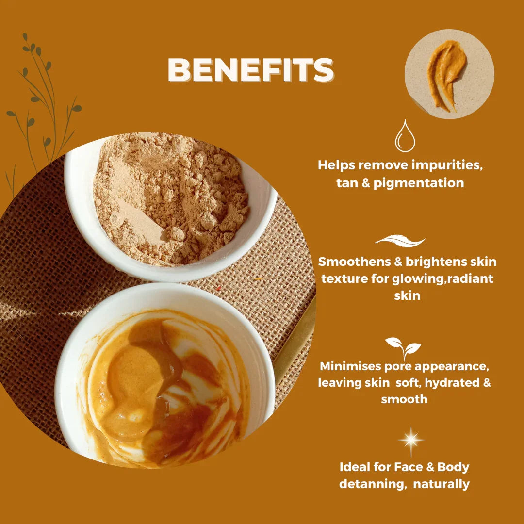 Detan Clay Mask 50 Gms - Tvishi Skincare