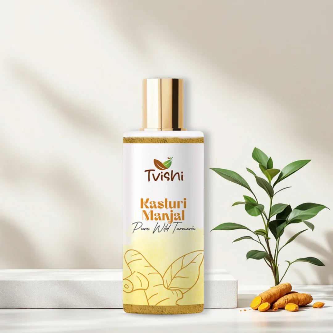 Kasturi Manjal Powder 50 gms - Tvishi Skincare
