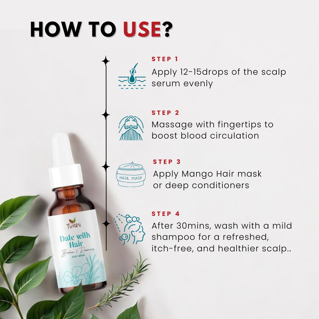 Date With Hair Concentrate 50 Ml - Tvishi Skincare