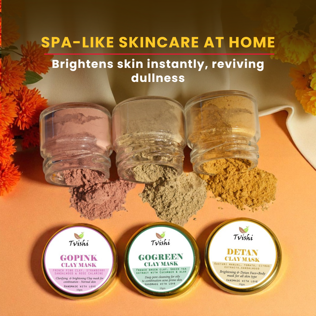 Clay Mask Minis (Potli Pouch free)