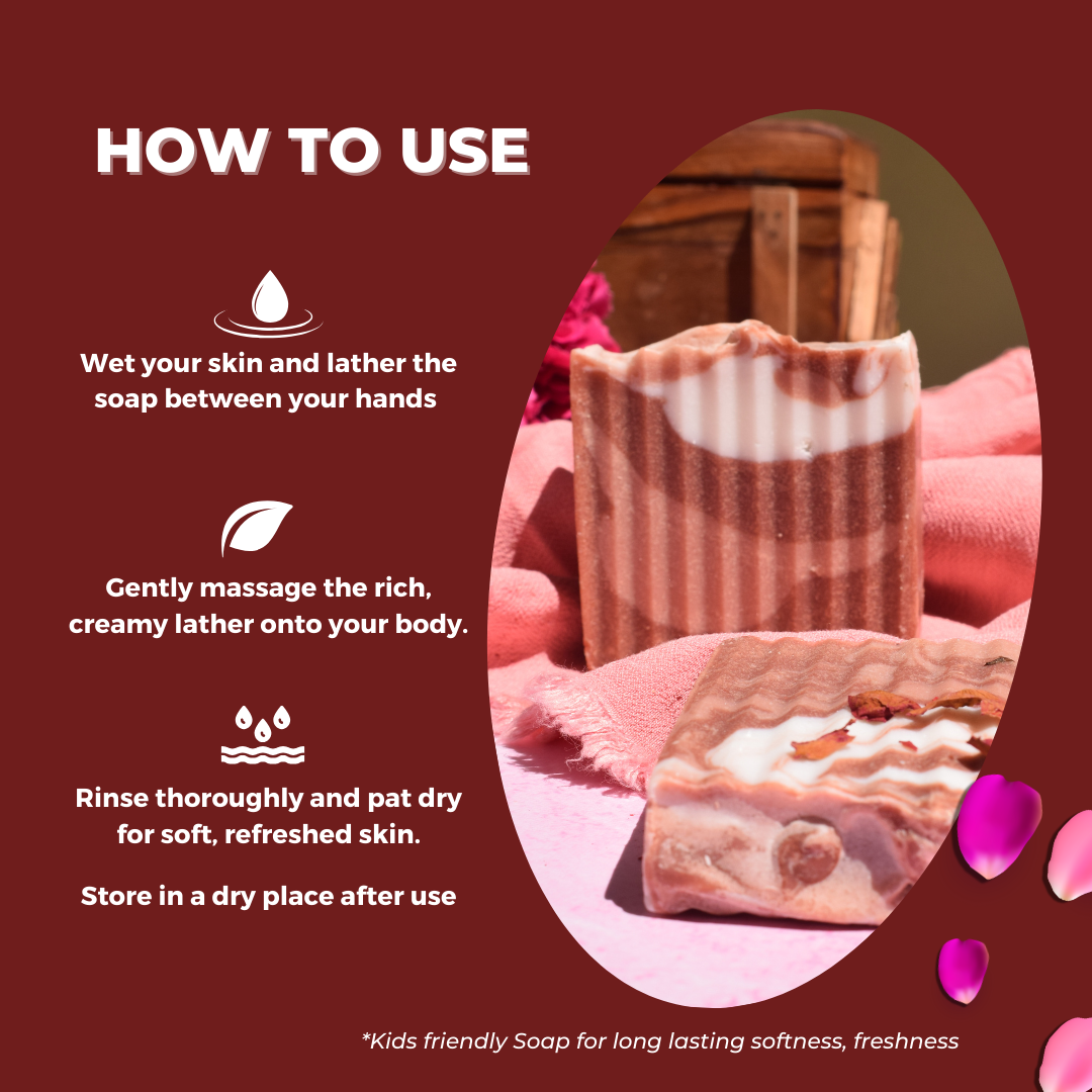 Paneer Rose Soap