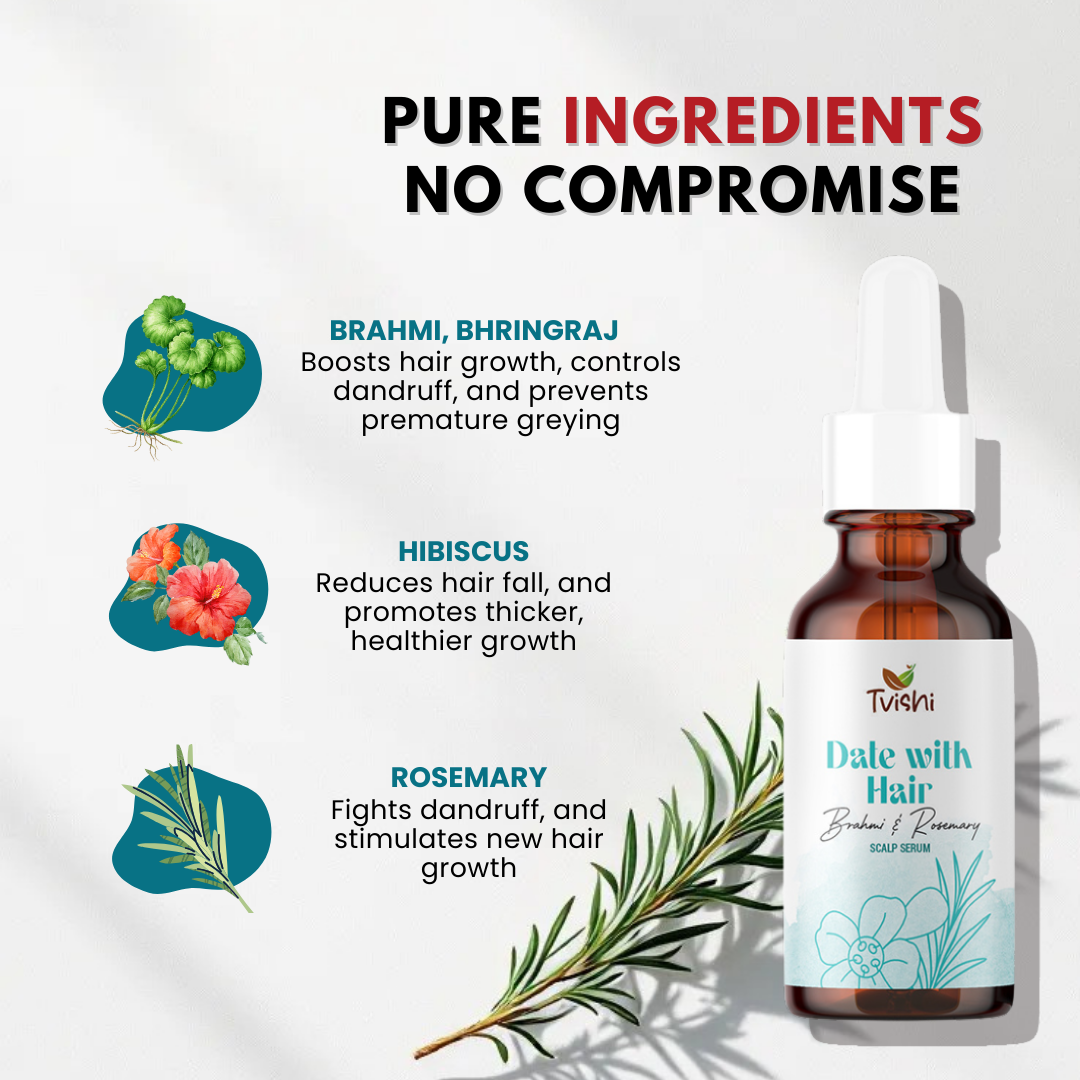 Date With Hair Concentrate 50 Ml - Tvishi Skincare