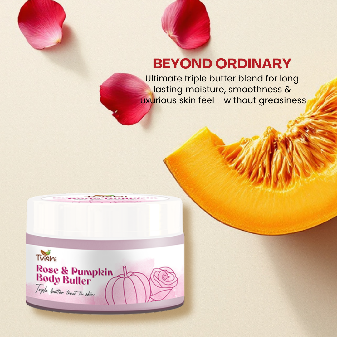 Rose Pumpkin Body Butter - Tvishi Skincare