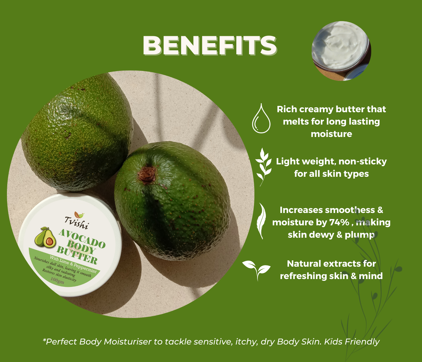 Avocado Body Butter | Dry Skin