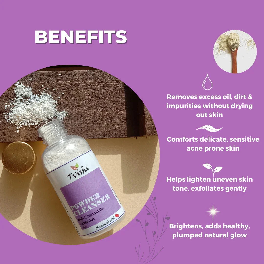 Powder Cleanser - Tvishi Skincare