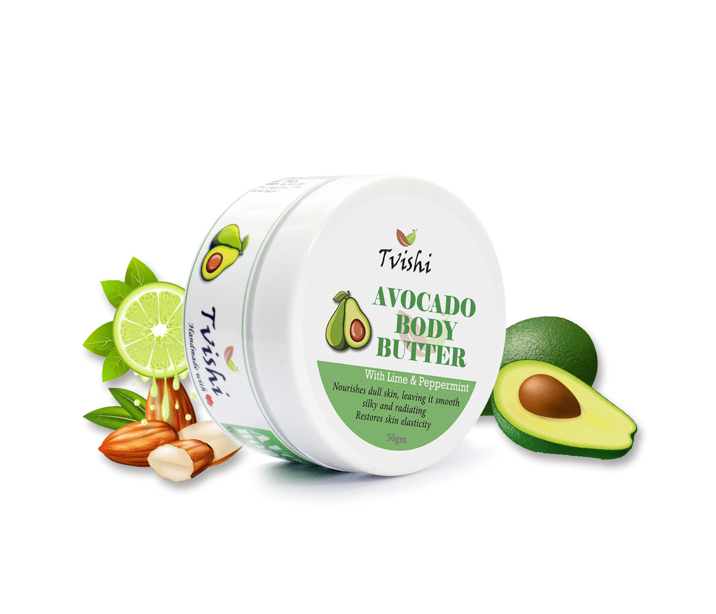 Avocado Body Butter Dry skin - Tvishi Skincare