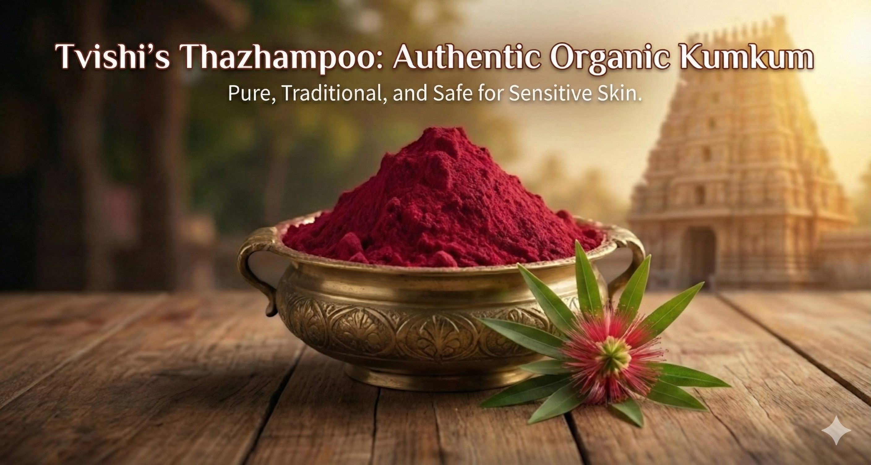 Organic Kumkum, Pure Sindhoor