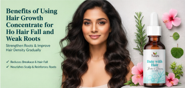 Hair growth concentrate for hair fall control