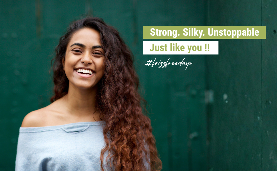 Hair serum for frizz control