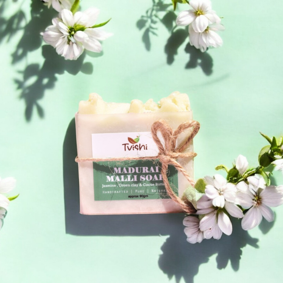 Madurai Malli Soap - Tvishi Skincare