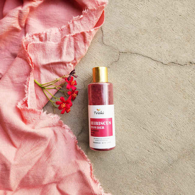 Hibiscus Powder 50 Gms - Tvishi Skincare
