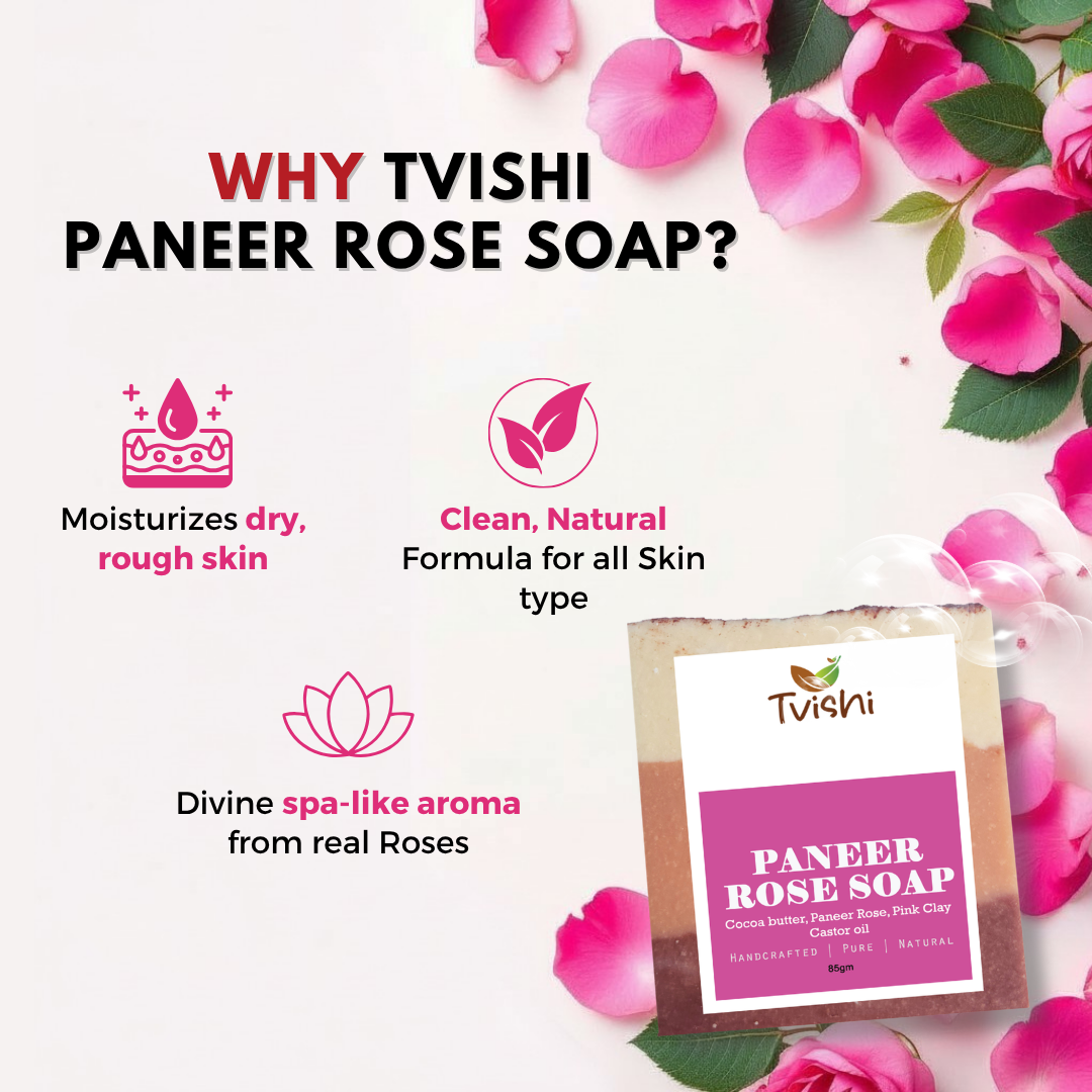 Paneer Rose Soap