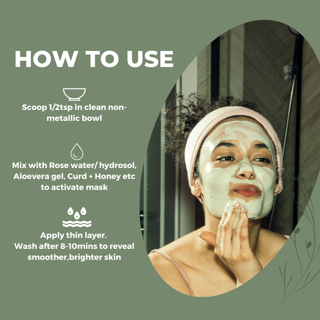 Go Green Clay Mask 50 Gms