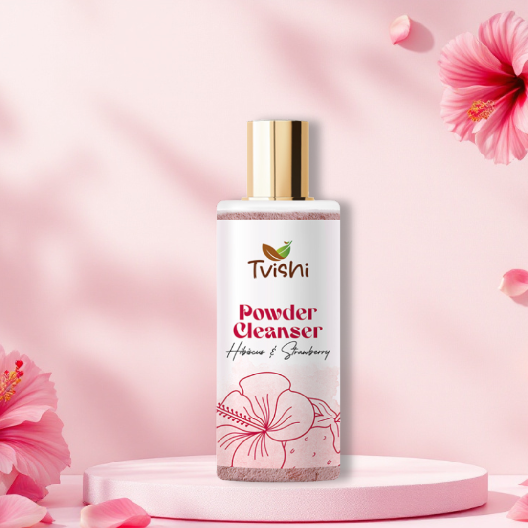 Pink Powder Cleanser - Tvishi Skincare