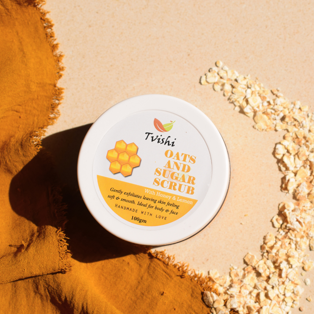 Oats & Sugar Scrub - Tvishi Skincare