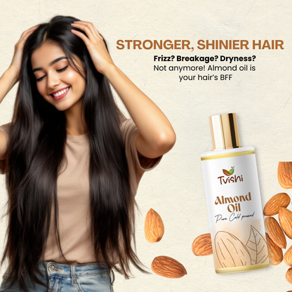 Pure Cold Pressed Almond Oil