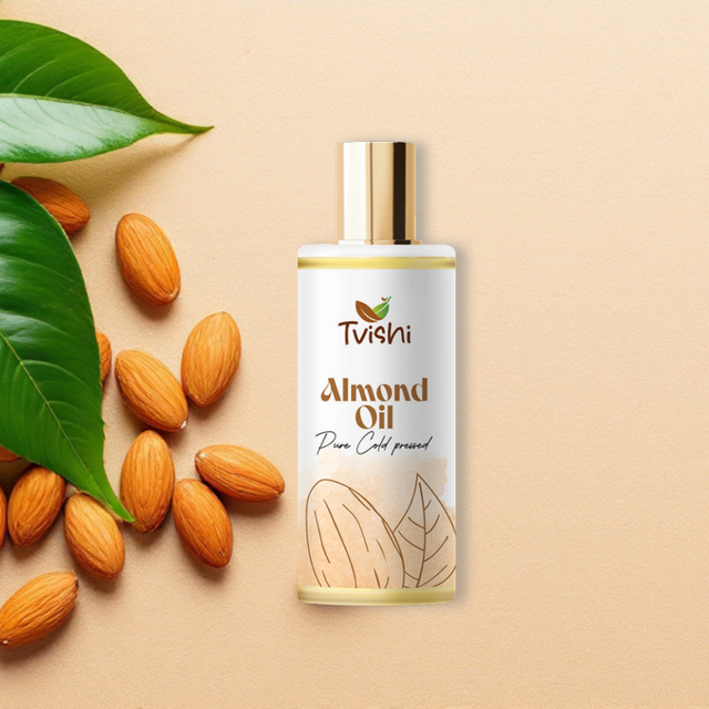 Almond oil for skin and hair care nourishment