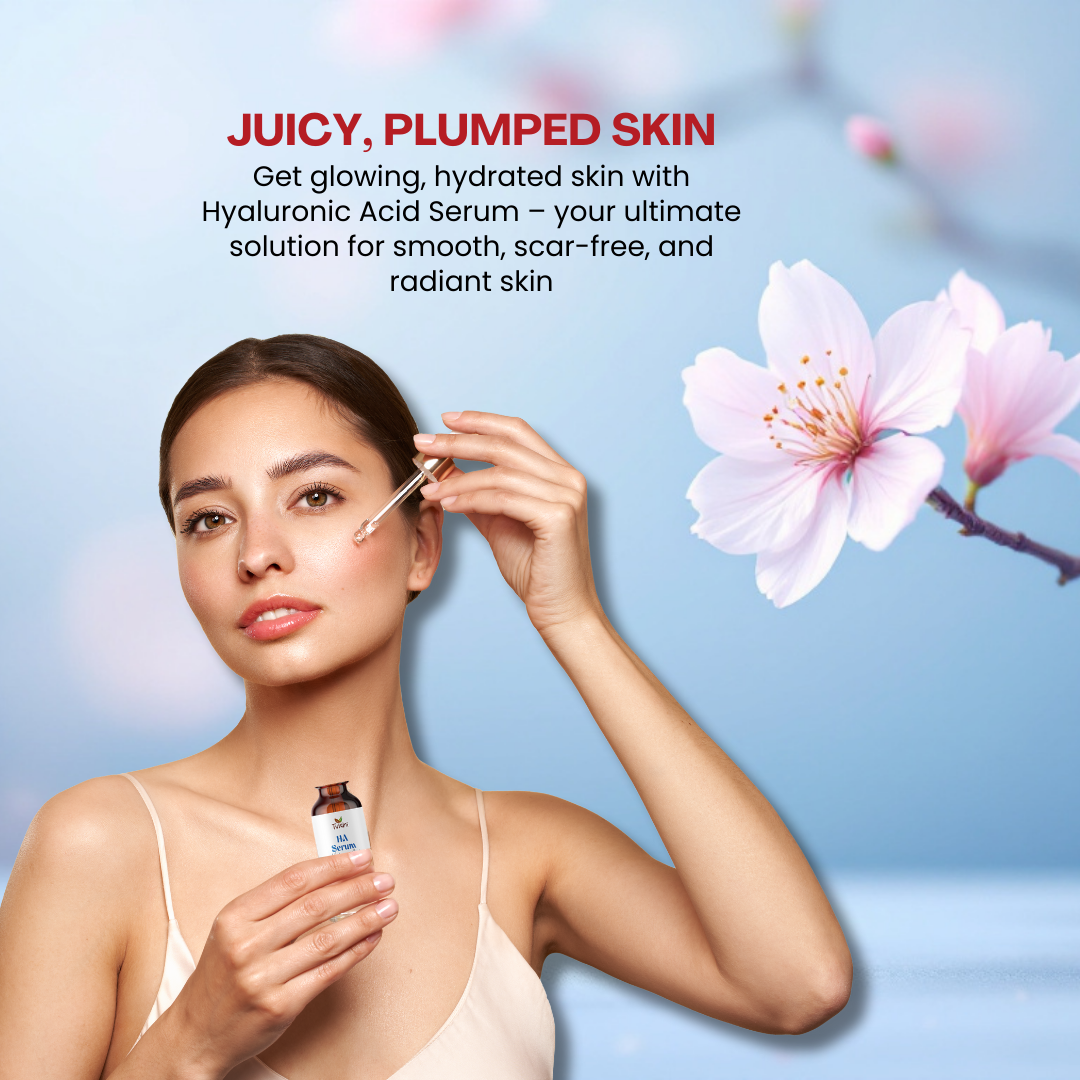 Hyaluronic serum for healthy skin