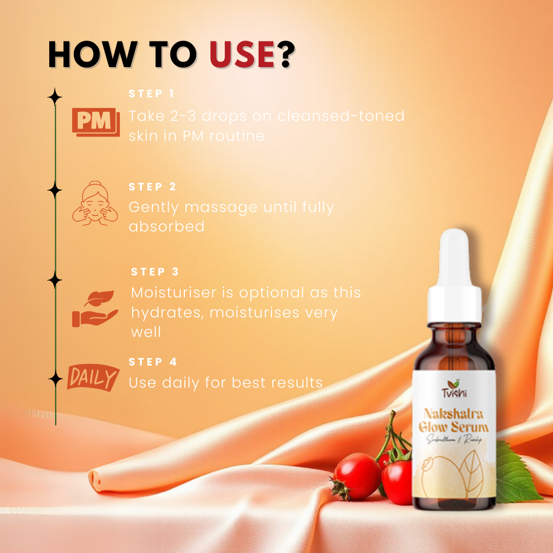 Lightweight glow serum to improve skin texture