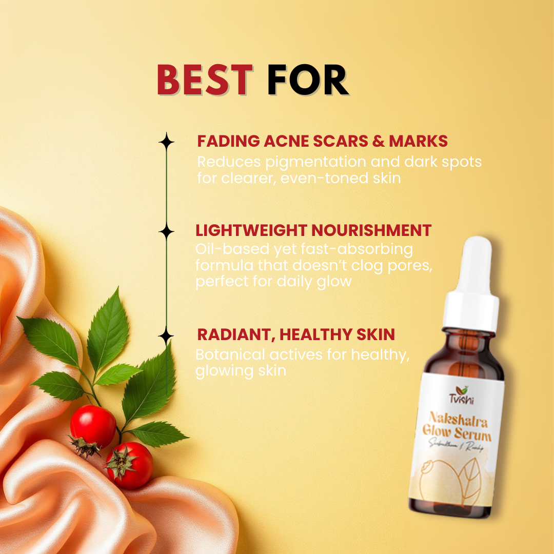 Natural glow serum for daily skincare routine India