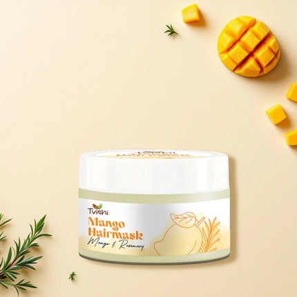 Natural hair mask for frizzy and weak hair