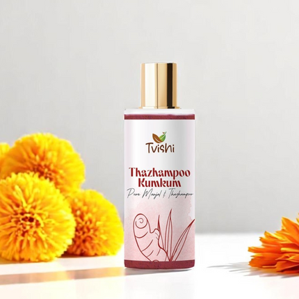 Thazampoo Kumkum (50 Gms) - Tvishi Skincare Organic Kumkum