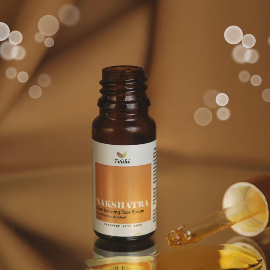 Nakshatra glow serum for healthy radiant skin