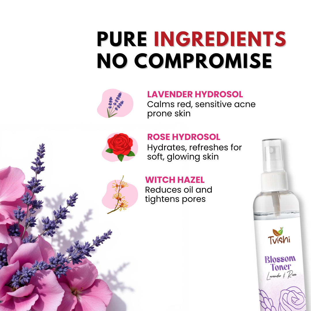 Face toner for acne-prone and oily skin balance