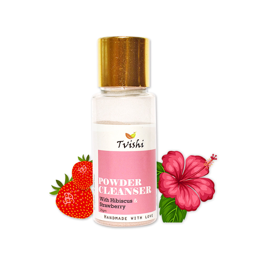 Pink Powder to Foaming Cleanser