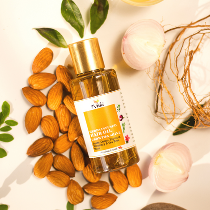Herbs Infused Hair Oil 100 Ml - Tvishi Skincare