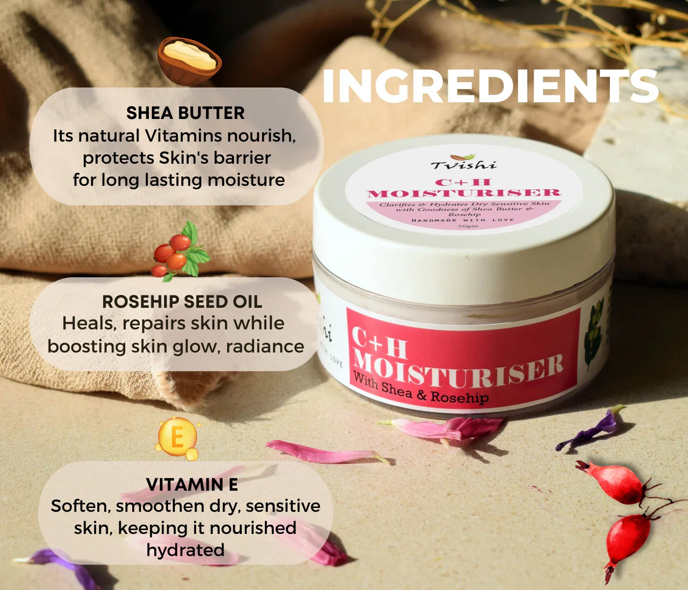 Anti-aging moisturiser to reduce fine lines and wrinkles