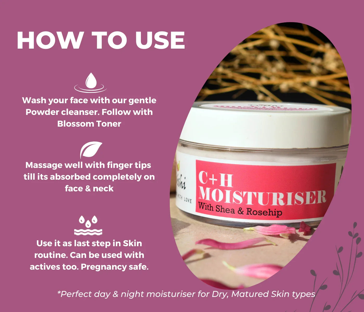 Face cream to improve skin texture and smoothness