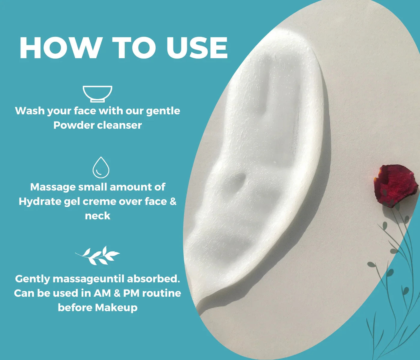 Gel moisturiser for acne-prone skin hydration India